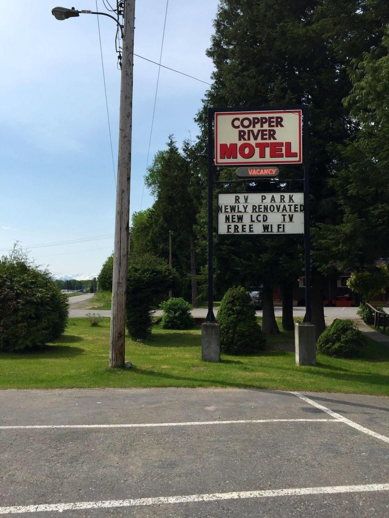 Copper River Motel Terrace Exterior foto